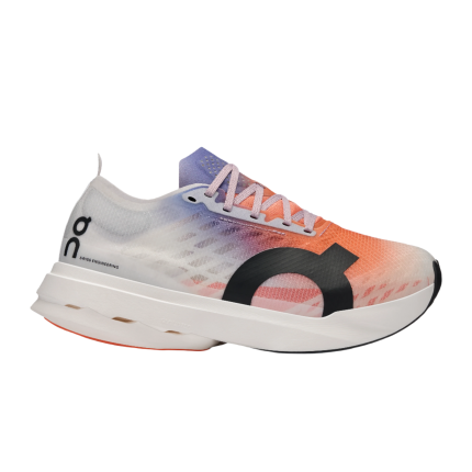 ON Womens Cloudboom Strike - White/Flame
