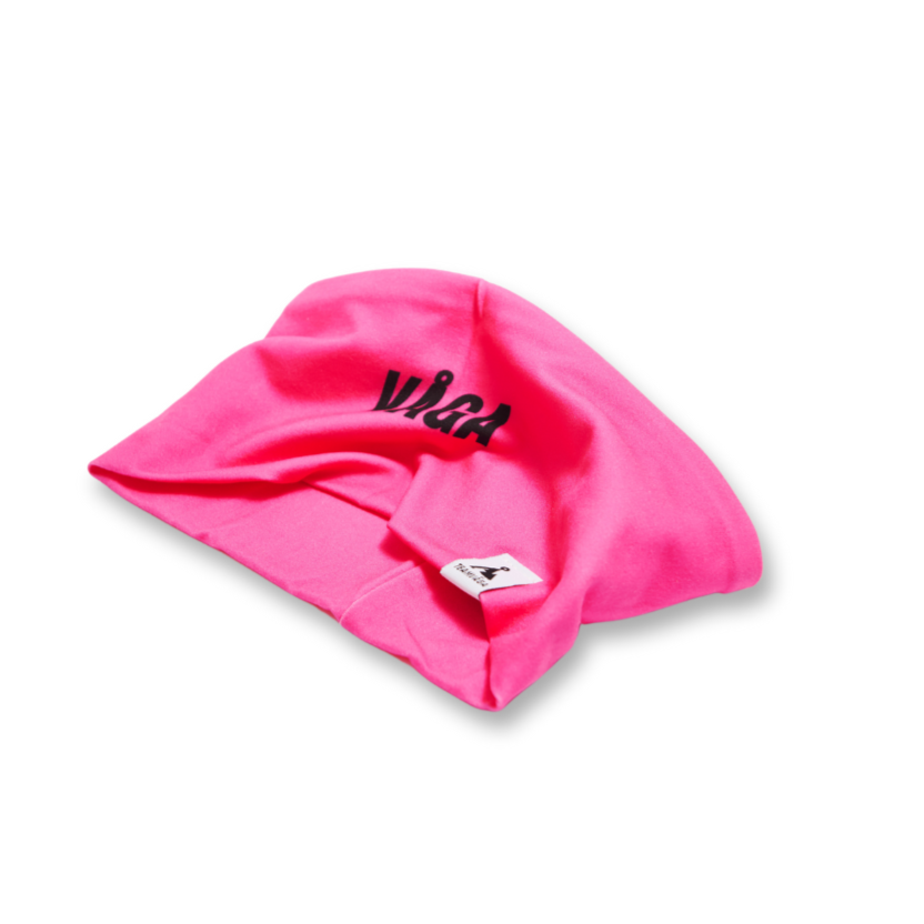 Headband-NeonPink-Logo