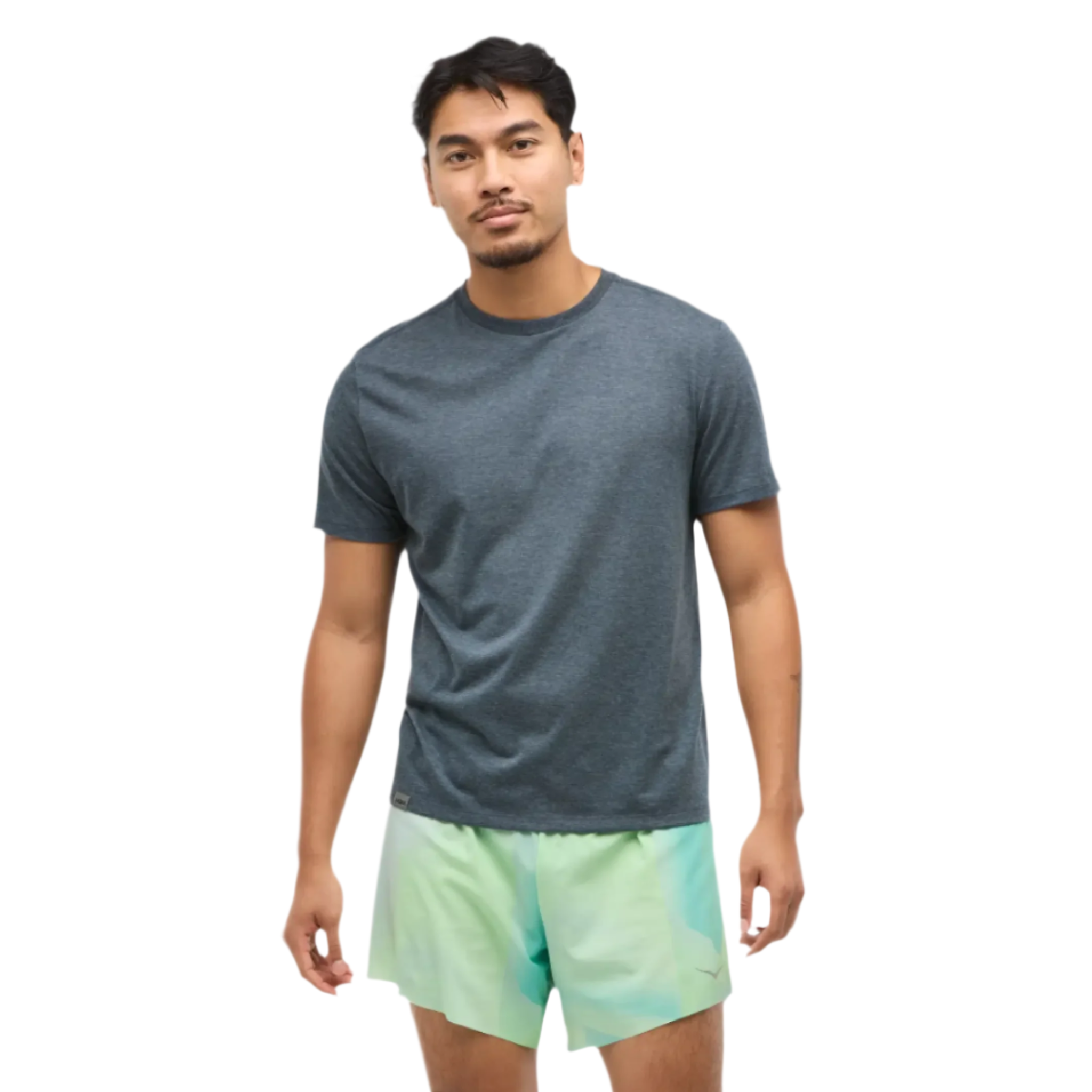 HokaMensGlideTechShortSleeve-VarsityNavy
