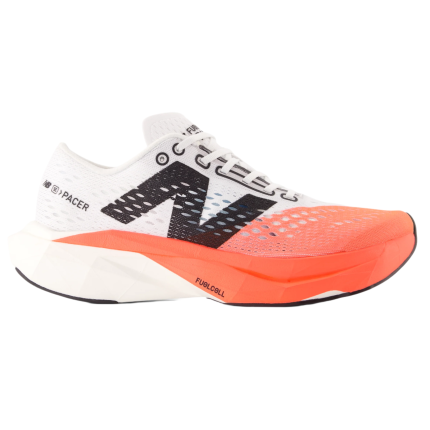 New Balance Womens FuelCell SuperComp Pacer V2 - Urgent Red/White/Black - Neutral - AW25