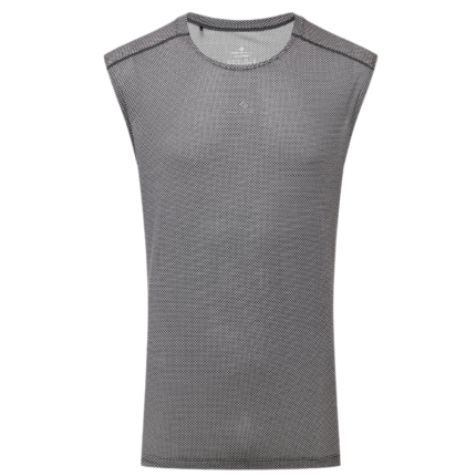 RonHill Mens Tech Golden Hour Tank - Black Matrix - SS25