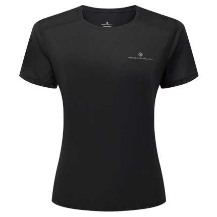 RonHill Womens Tech S/S Tee - All Black