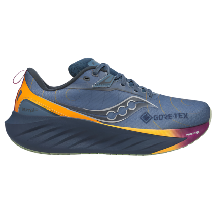 Saucony Womens Triumph 22 GTX - Mirage/Navy - Neutral
