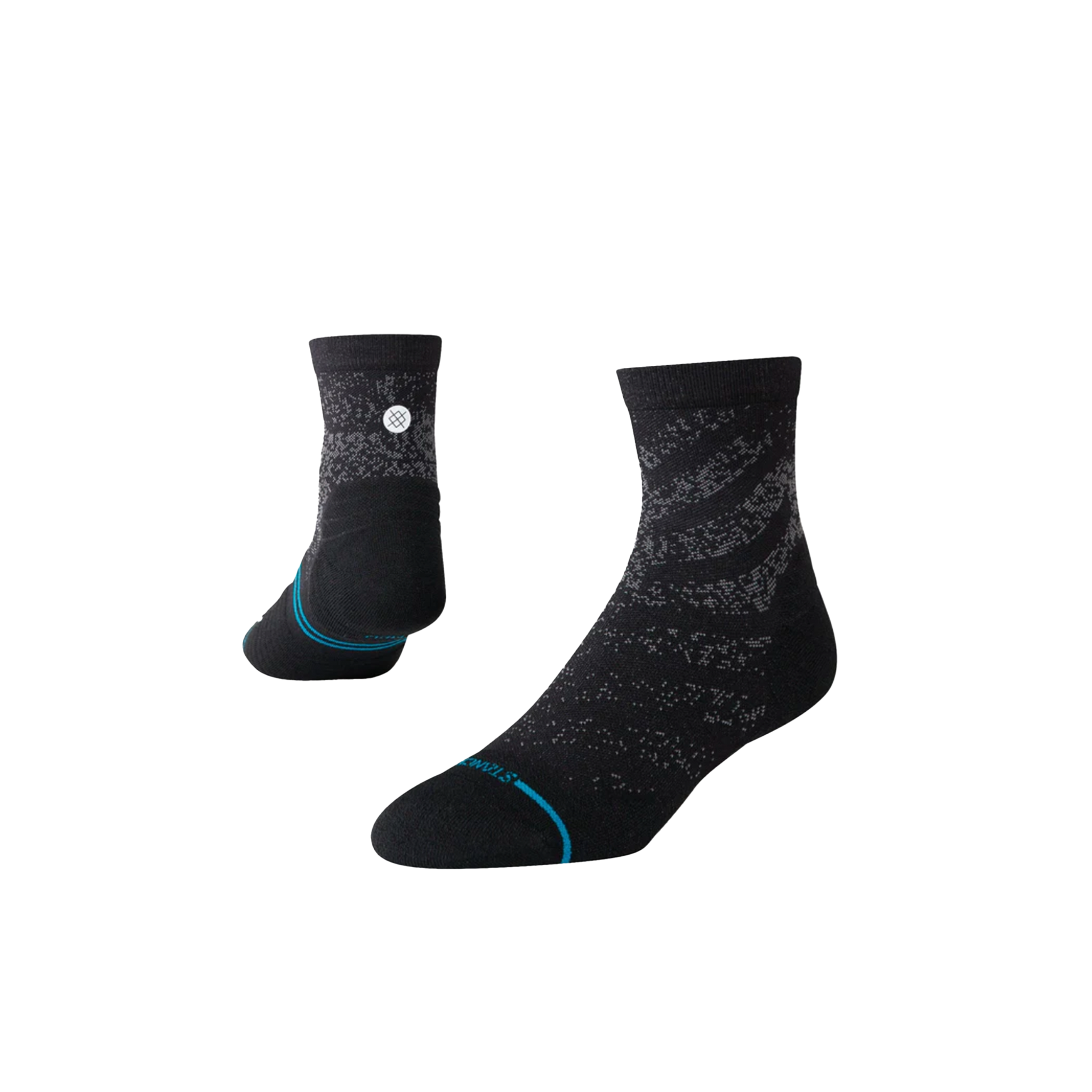 StanceRunLightQuarterBlack