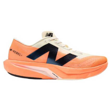 New Balance Mens FuelCell Rebel V4 - Hot Mango/Angora/Black - Neutral - SS25